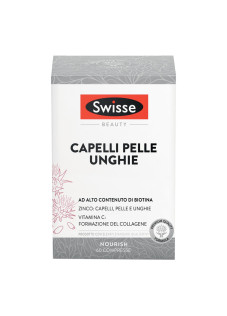 Swisse Beauty - Capelli Pelle e Unghie Integratore Alimentare, 60 Compresse