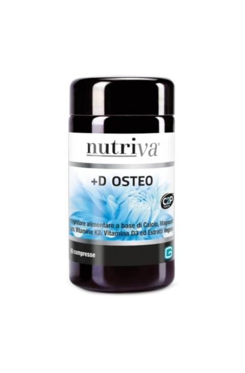 Nutriva +D Osteo Integratore Alimentare 50 Compresse Da 1.050 mg
