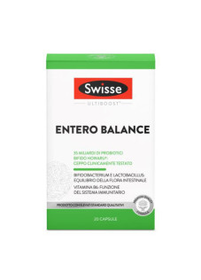 Swisse Entero Balance - Integratore alimentare con probiotici e vitami