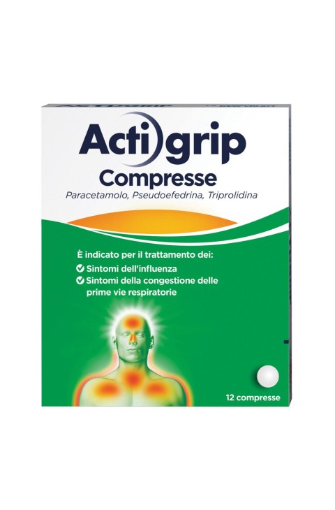 Actigrip*12cpr 2,5+60+500mg