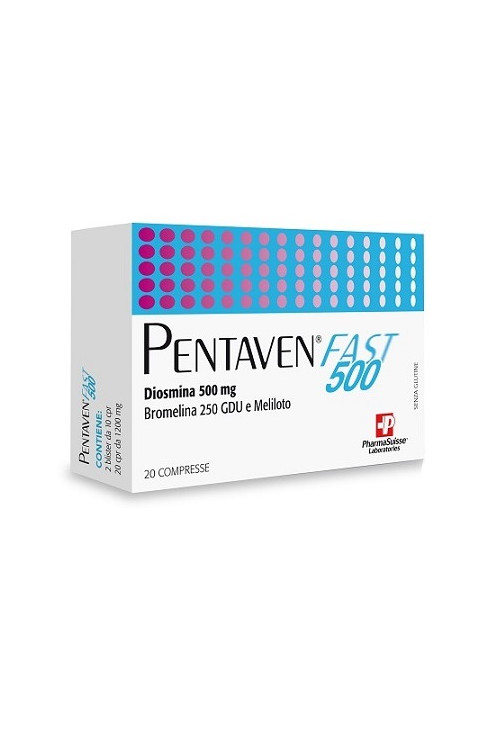 PENTAVEN FAST 500 20CPR PENTAVEN FAST 500 20CPR
