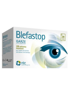 Blefastop Salvietta di Garza per l'igiene Perioculare, 28 salviette