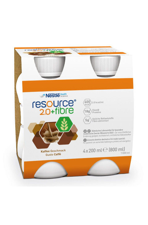 RESOURCE 2,0+FIBRE CAFFE'200ML