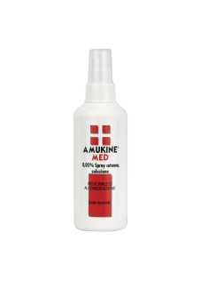 Amukine Med 0,05 % Spray Cutaneo, Soluzione Flacone 200 ml