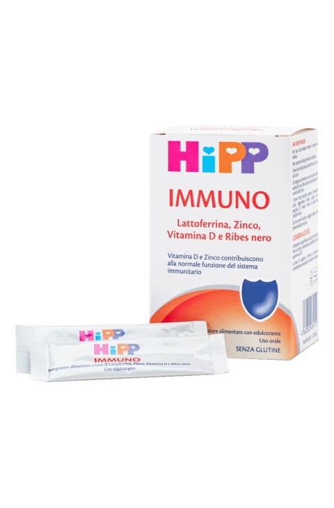 HiPP Immuno Integratore Alimentare di Lattoferrina, 20 Stick Pack HiPP Immuno Integratore Alimentare di Lattoferrina, 20 Stick Pack