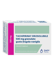 Tachipirina Orosolubile 500mg Gusto Fragola e Vaniglia  12 Bustine