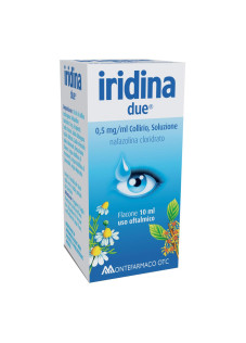 Iridina Due*coll 10ml 0,5mg/ml