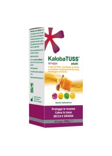 KalobaTUSS - Adulti Sciroppo per la Tosse Secca e Grassa, 180g
