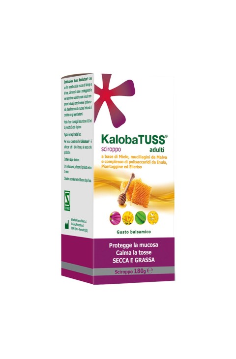 KalobaTUSS - Adulti Sciroppo per la Tosse Secca e Grassa, 180g