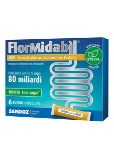 che favoriscono l&rsquo;equilibrio della flora intestinale. Low sug