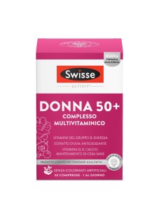 Swisse Multivitaminici - Donna 50+ Integratore Alimentare, 30 compresse