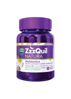 ZzzQuil Natura Integratore Melatonina per Dormire, 30 Pastiglie gommose