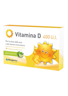 VITAMINA D 400 UI 84CPR MASTIC