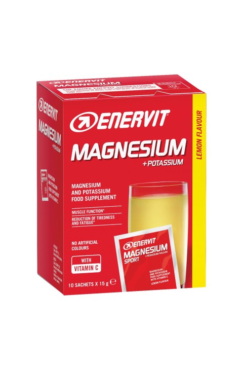 Enervit Sport - Magnesium +Potassium Integratore Alimentare, 10 bustine
