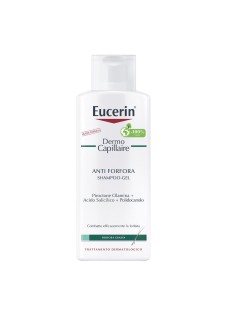 Eucerin DermoCapillaire - Shampoo Gel Antiforfora Grassa, 250ml