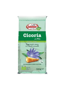 Fior Di Loto Caffè Salomoni - Cicoria Tostata e Macinata BIO per Moka, 500g