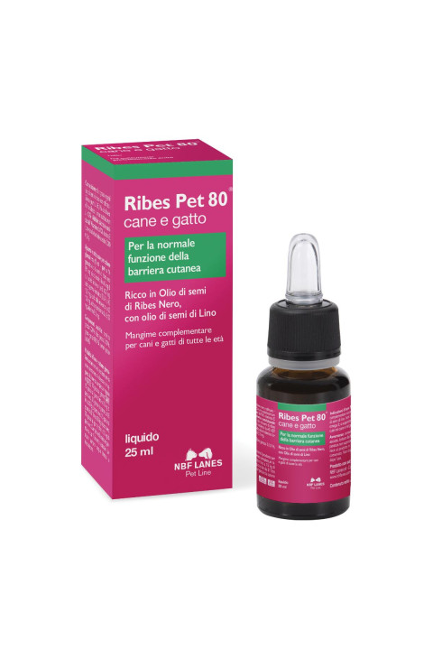 RIBES PET 80 GTT 25 ML VET