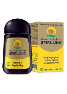Marcus Rohrer Spirulina Integratore Alimentare, 180 Compresse