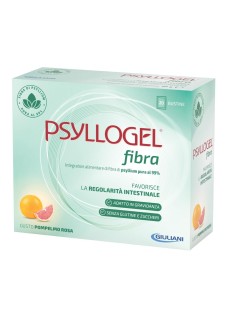 Psyllogel Fibra Integratore Intestinale Gusto Pompelmo Rosa Senza Zucchero 20 Bustine