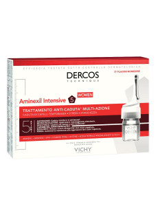 Vichy Dercos - Aminexil Trattamento Anticaduta Donna, 21 Fiale x 6ml
