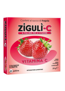 Zigulì-C Fragola con Vitamina C 40 Palline