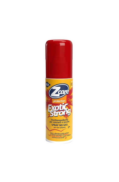 IBSA Zcare - Protection Exotic Strong Insetto-repellente Zanzare e Zecche, 100ml
