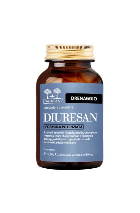 Salugea Diuresan Diuresan Formula Potenziata Integratore Drenante Naturale, 60 Capsule Vegetali
 Salugea Diuresan Diuresan Formula Potenziata Integratore Drenante Naturale, 60 Capsule Vegetali