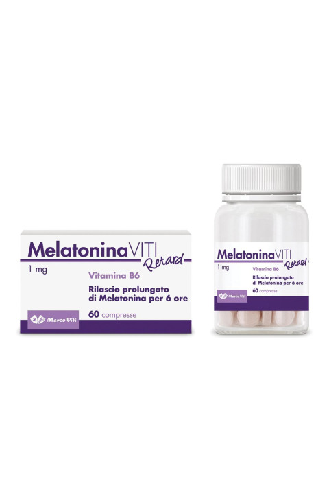 Melatonina Viti Retard Integratore Alimentare 60 Compresse
