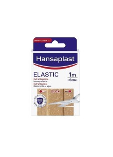 Hansaplast Elastic - Cerotto Extra Flessibile 1m x 6cm, 10 cerotti
