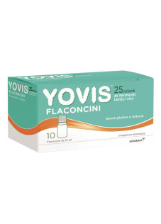 Yovis Fermenti Lattici Vivi per Equilibrio Flora Intestinale, 10 Flaconcini