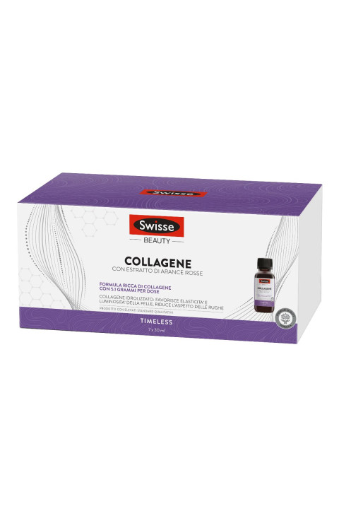 Swisse Beauty - Collagene Con Estratto di Arance Rosse Integratore, 7 x 30ml