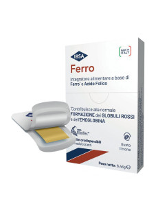 IBSA Ferro Integratore Alimentare Ferro e Acido Folico, 20 Film Orodispersibili
