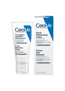 CeraVe Crema Viso Idratante con Acido Ialuronico, 50ml