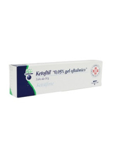 Ketoftil 0,05% Gel Oftalmico Tubo Da 10 G