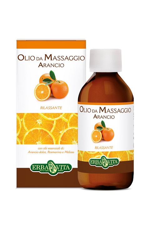Erba Vita Olio da massaggio Arancio ad azione rilassante e idratante 150 ml