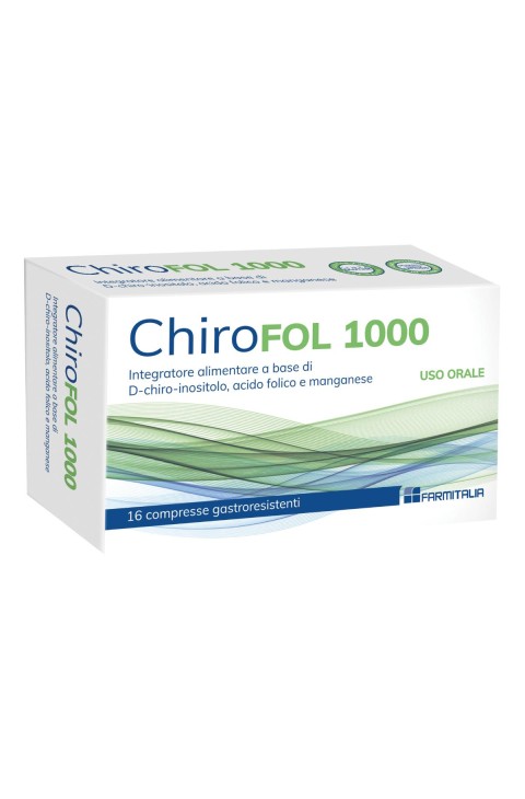 CHIROFOL 1000 16CPR GASTRORESI