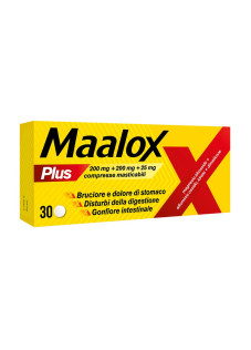 Maalox Plus 30 Compresse Masticabili