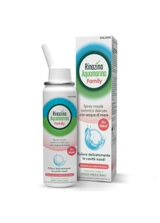 Rinazina Aquamarina Family Spray Nasale Isotonico Lavaggio Nasale, 100ml
