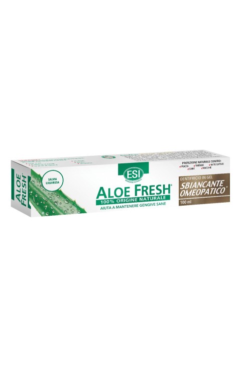 con aloe vera e alghe marine