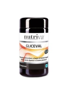 Nutriva Gliceval Integratore Per Il Metabolismo Dei Carboidrati 30 Compresse