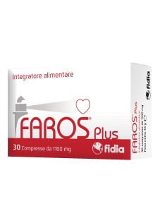 Faros Plus Integratore per il Colesterolo, 30 Compresse
