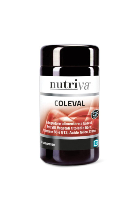 Nutriva Coleval Integratore Alimentare Benessere Cardiovascolare, 60 Compresse
Nutriva Coleval Integratore Alimentare Benessere Cardiovascolare, 60 Compresse