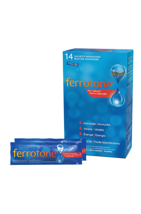 FERROTONE 14BUST 20MG