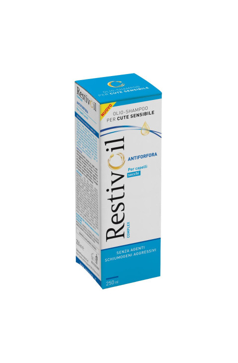 RestivOil Complex Antiforfora Olio-Shampoo per Capelli Secchi, 250ml