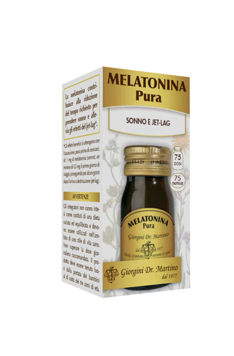di: 1 mg di melatonina (sonno); un minimo di 0 di: 1 mg di melatonina (sonno); un minimo di 0