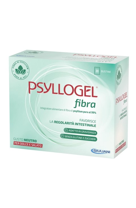 Psyllogel Fibra Gusto Neutro Integratore Per Regolatità Intestinale 20 Bustine