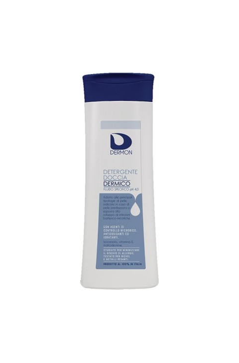 Dermon Detergenza - Detergente Doccia Dermico Fluido Specifico pH 4.0, 250ml
