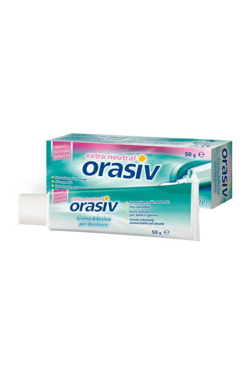 Orasiv Extra Crema Neutral Adesiva Protesi Dentaria 50g