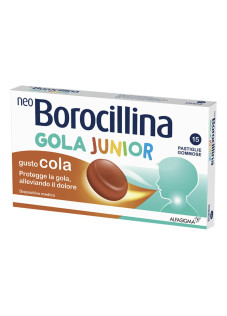 Neoborocillina Gola Junior per il benessere della gola 15 Pastiglie gommose