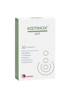 Kistinox Act Integratore Benessere Vie Urinarie, 10 Compresse